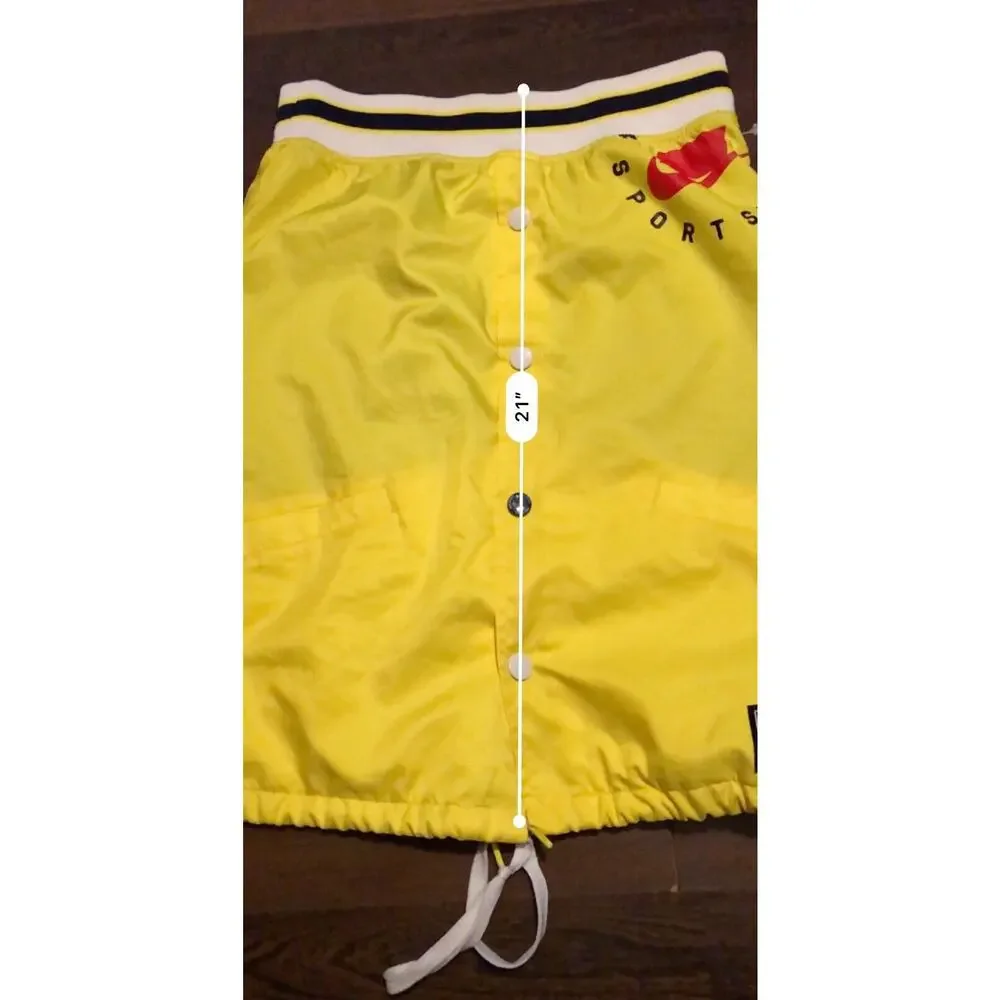 Nike Sportswear Woven Snap Button Skirt Navy Blue Women's Small AR2944-731